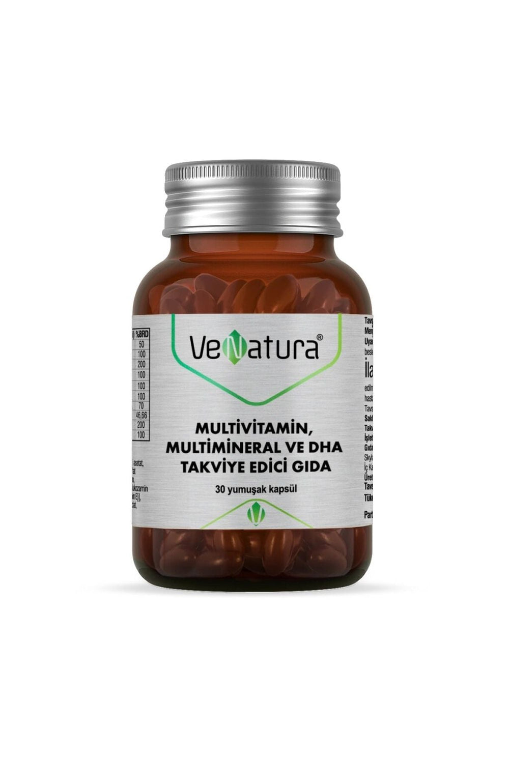 Venatura Multivitamin, Multimineral ve DHA 30 Kapsül