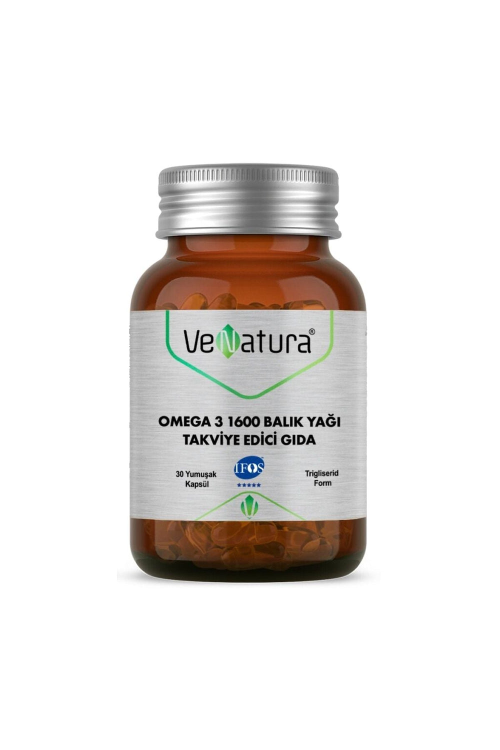 Venatura Omega-3 1600 mg Balık Yağı 30 Kapsül