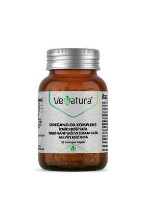 Venatura Oregano Oil Kompleks İzmir Kekiği Yağı 30 Kapsül