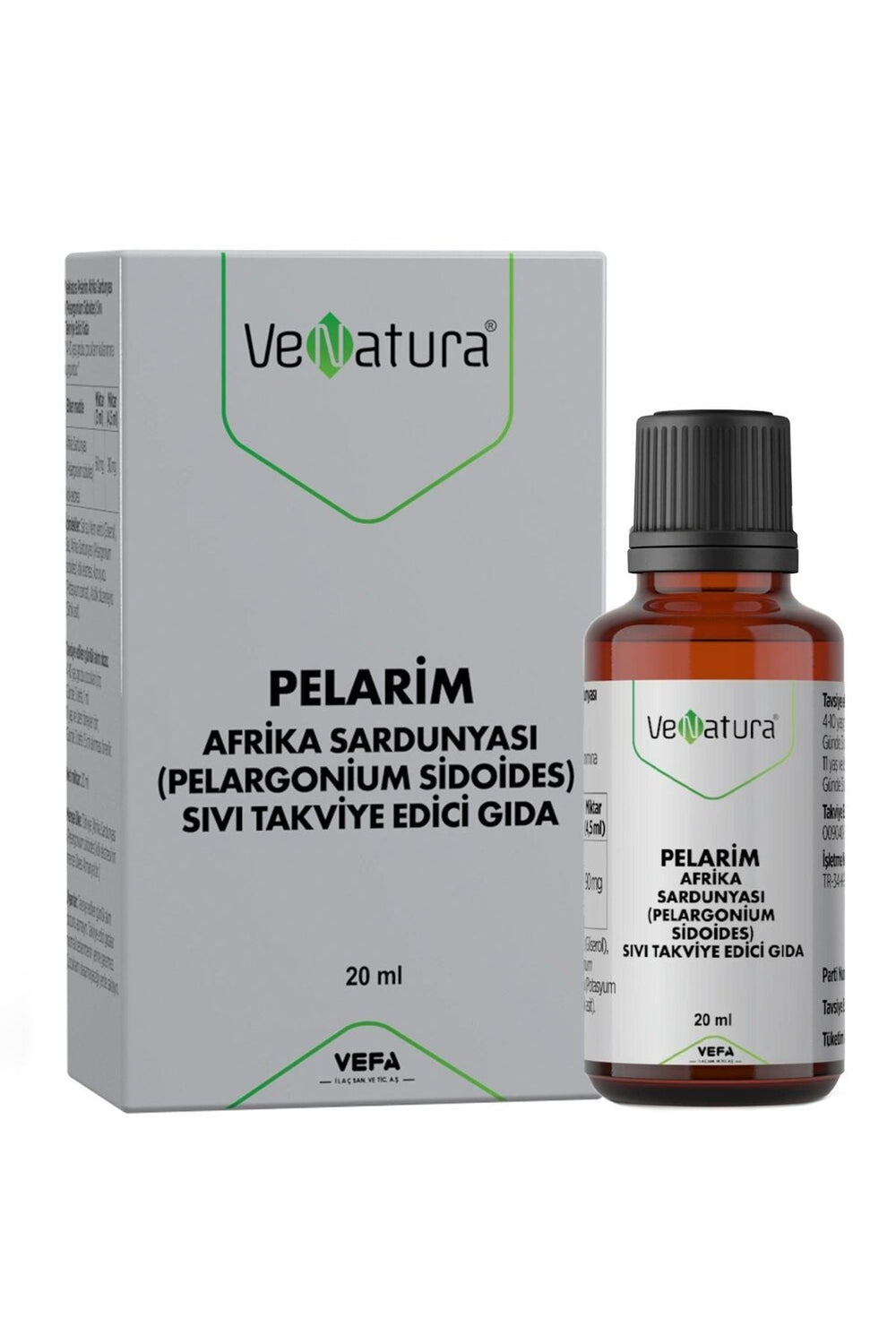 Venatura Pelarim Afrika Sardunyası (Pelargonium Sidoides) 20 ml
