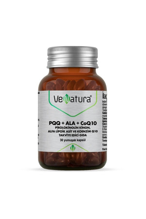 Venatura PQQ + ALA + CoQ-10 30 Kapsül