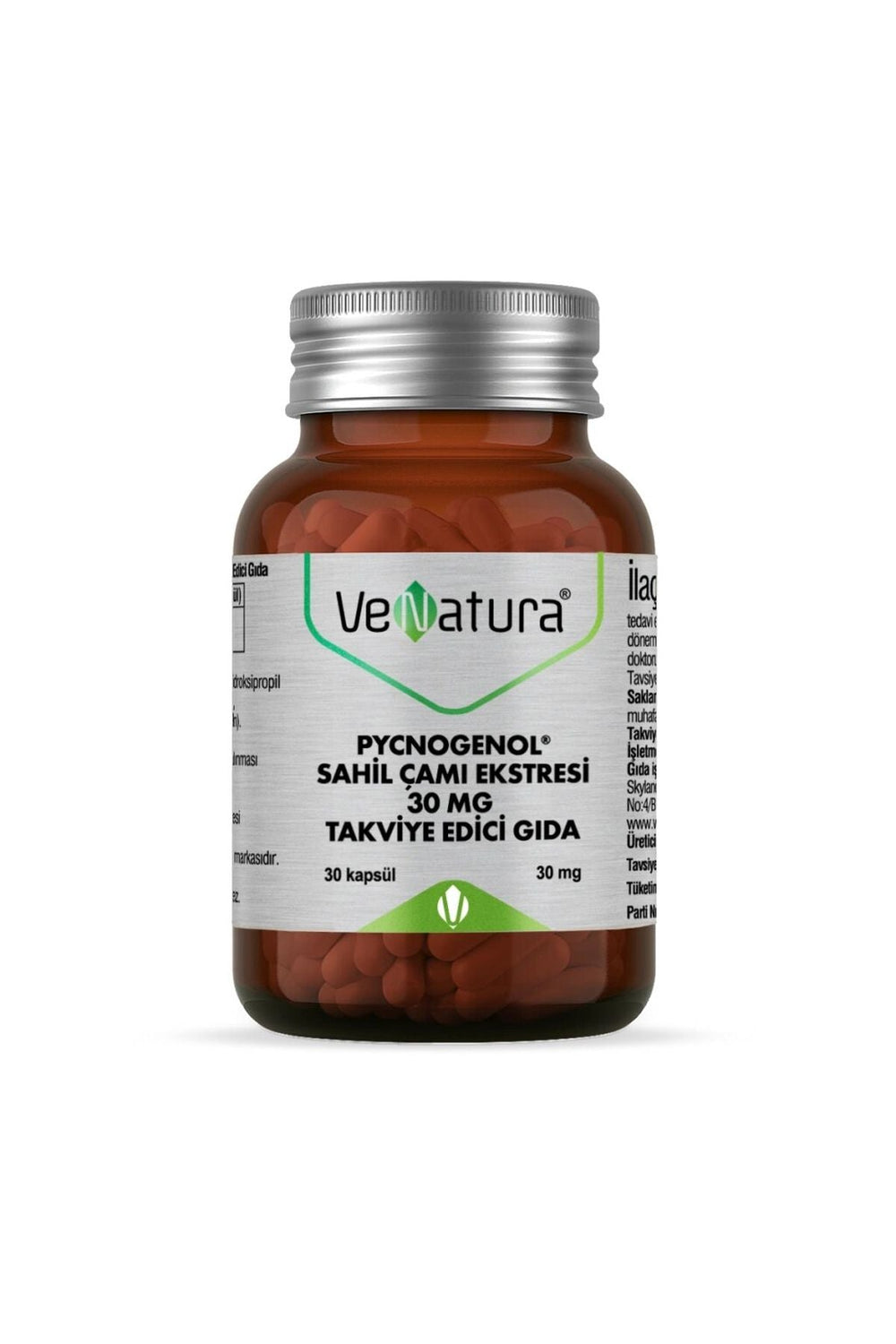 Venatura Pycnogenol Sahil Çamı Ekstresi 30 mg 30 Kapsül