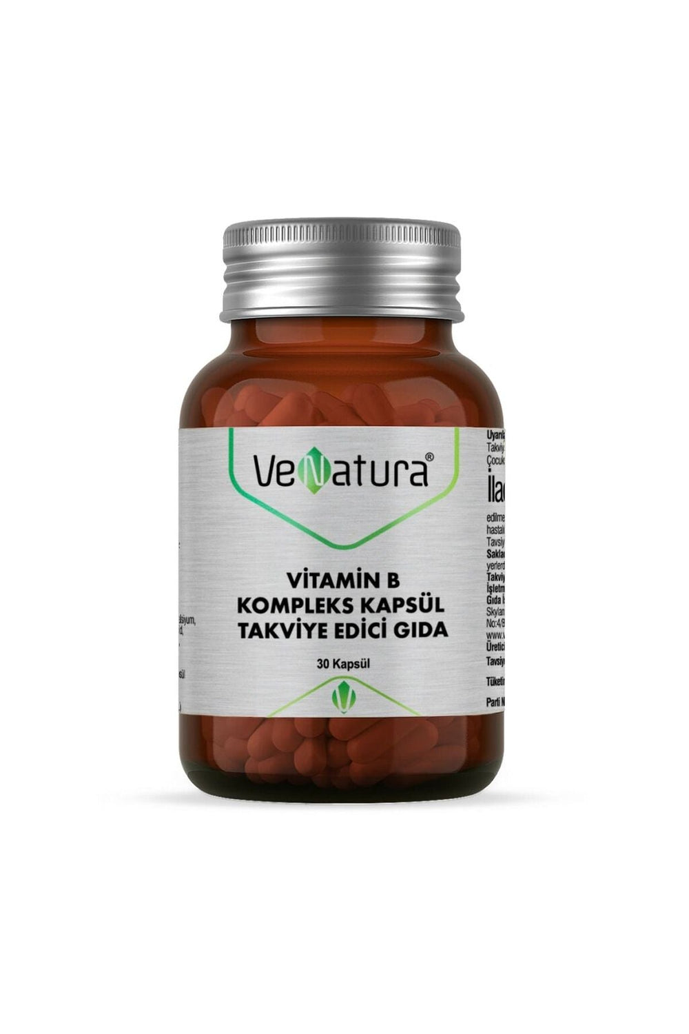 Venatura Vitamin B Kompleks 30 Kapsül