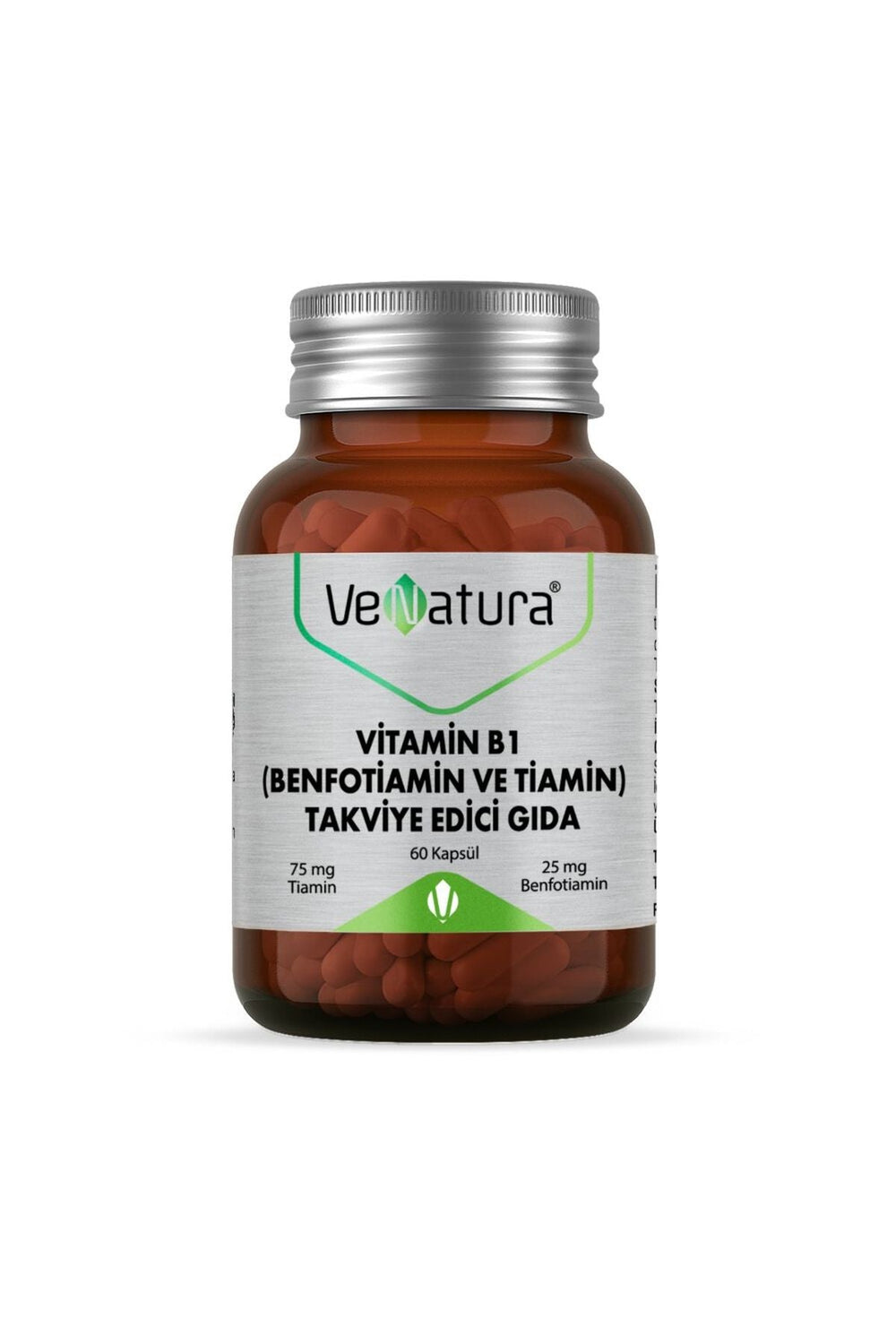 Venatura Vitamin B1 (Benfotiamin ve Tiamin) 60 Kapsül