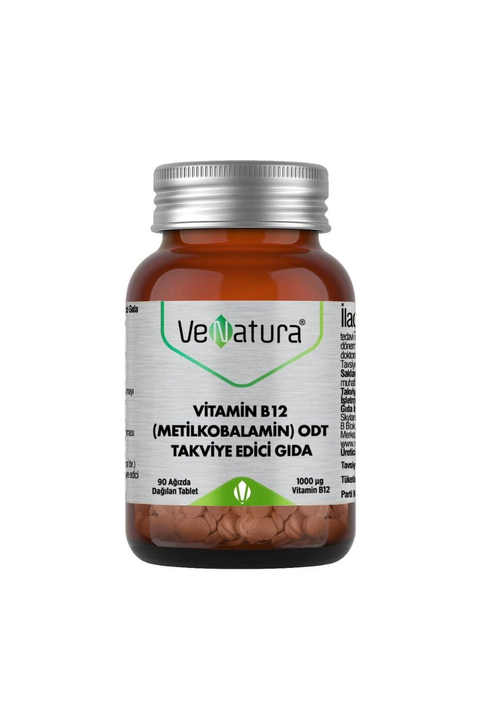 Venatura Vitamin B12 Metilkobalamin 90 ODT 1000 mcg 90 Tablet
