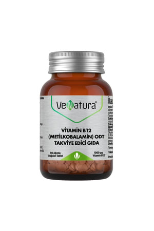Venatura Vitamin B12 Metilkobalamin 90 ODT 1000 mcg 90 Tablet