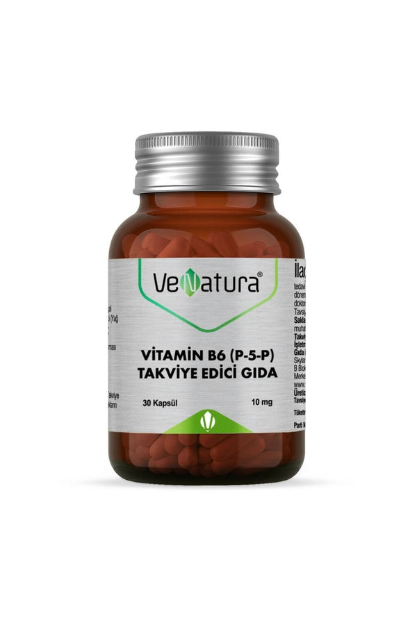 Venatura Vitamin B6 (P5P) 10 mg 30 Kapsül