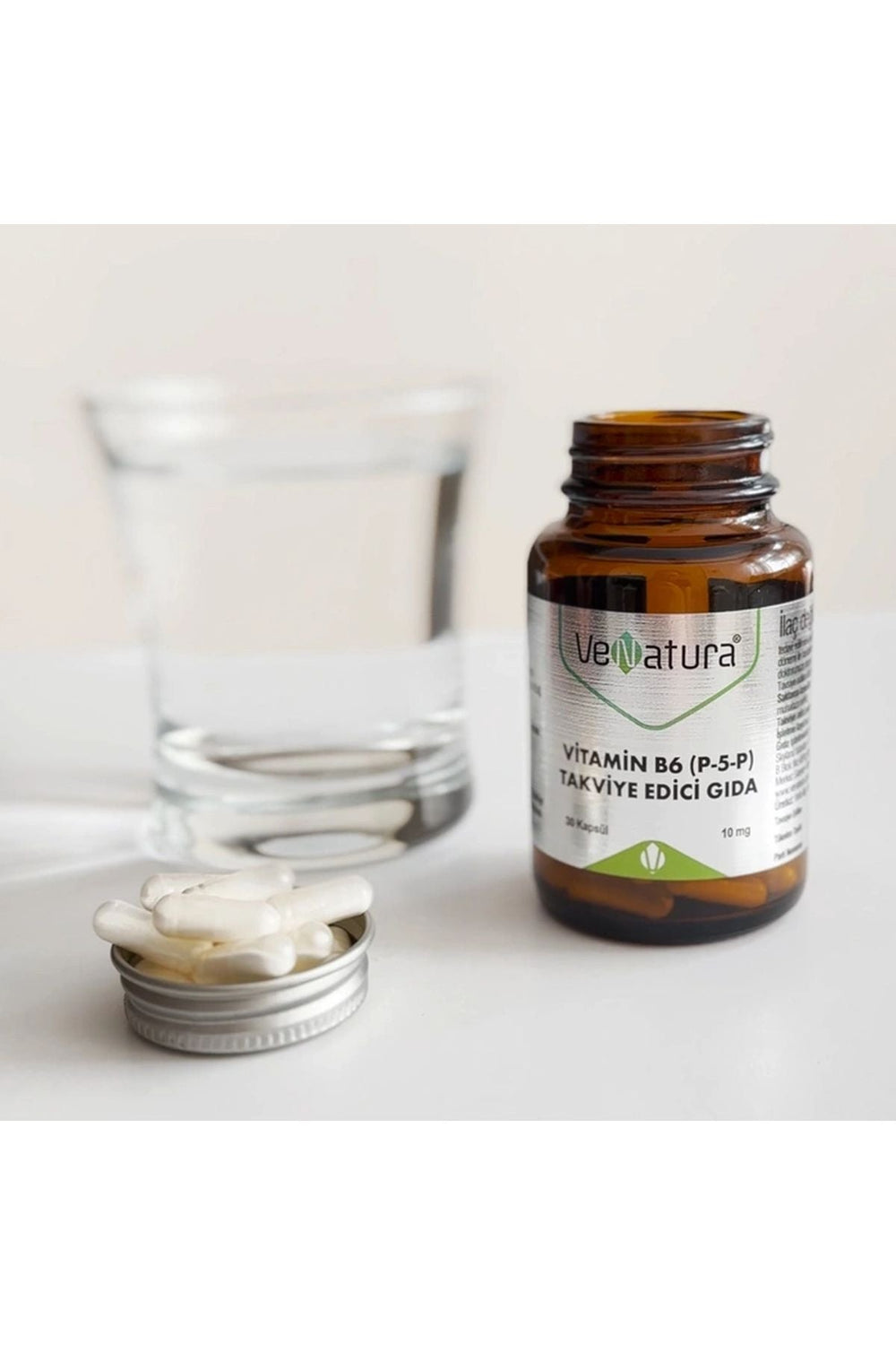 Venatura Vitamin B6 (P5P) 10 mg 30 Kapsül