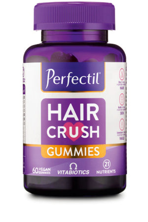 Vitabiotics Perfectil Hair Crush Gummies 60 Çiğnenebilir Form