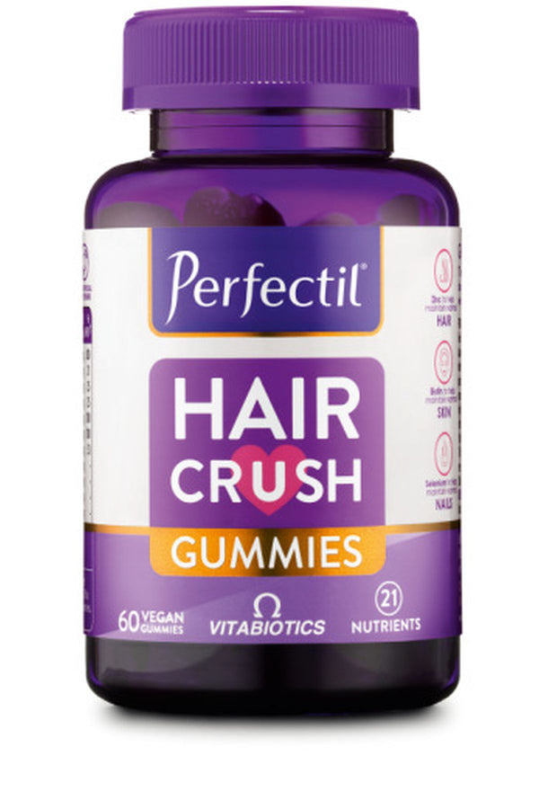 Vitabiotics Perfectil Hair Crush Gummies 60 Çiğnenebilir Form