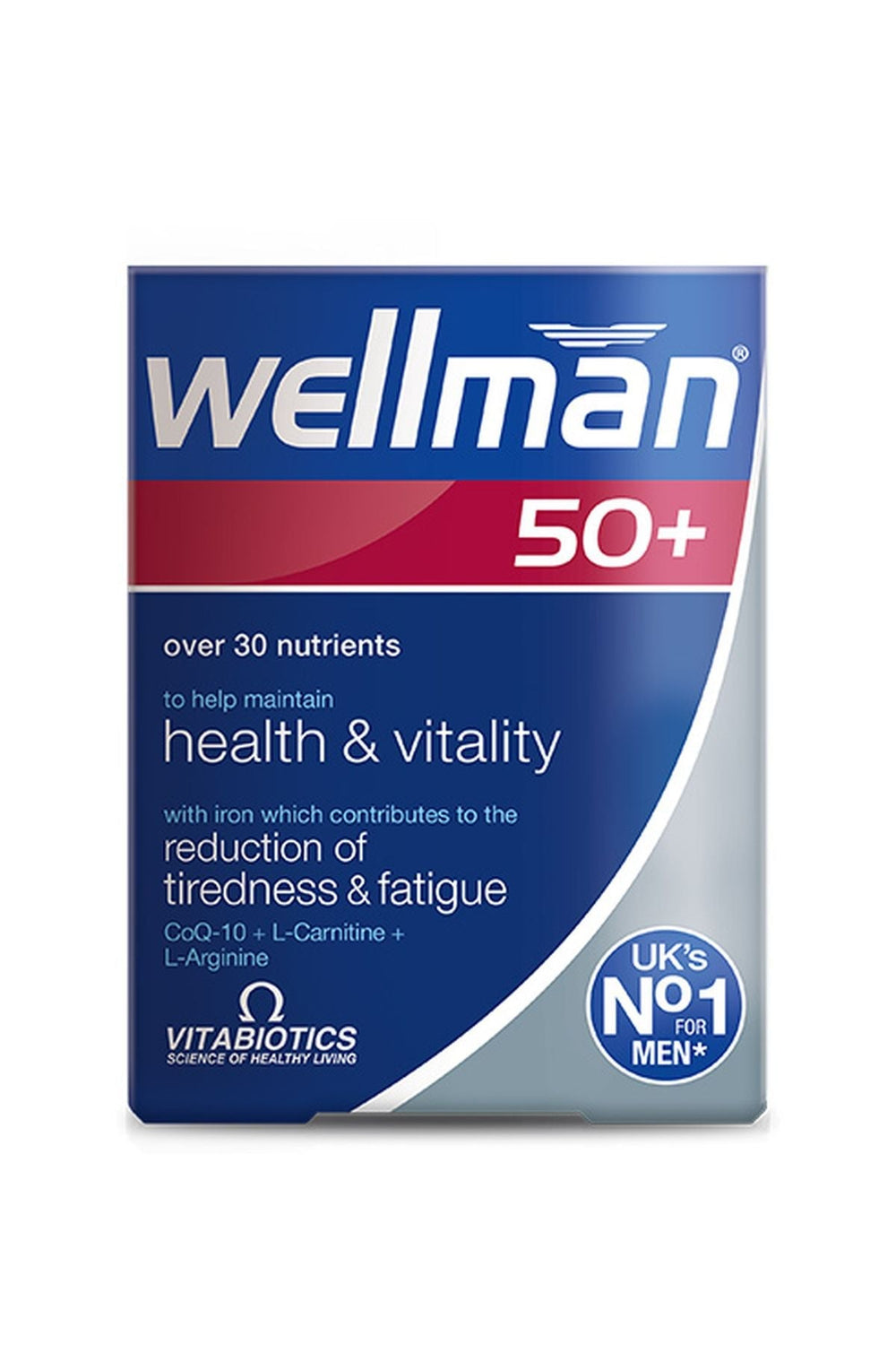 Vitabiotics Wellman 50+ 30 Tablet