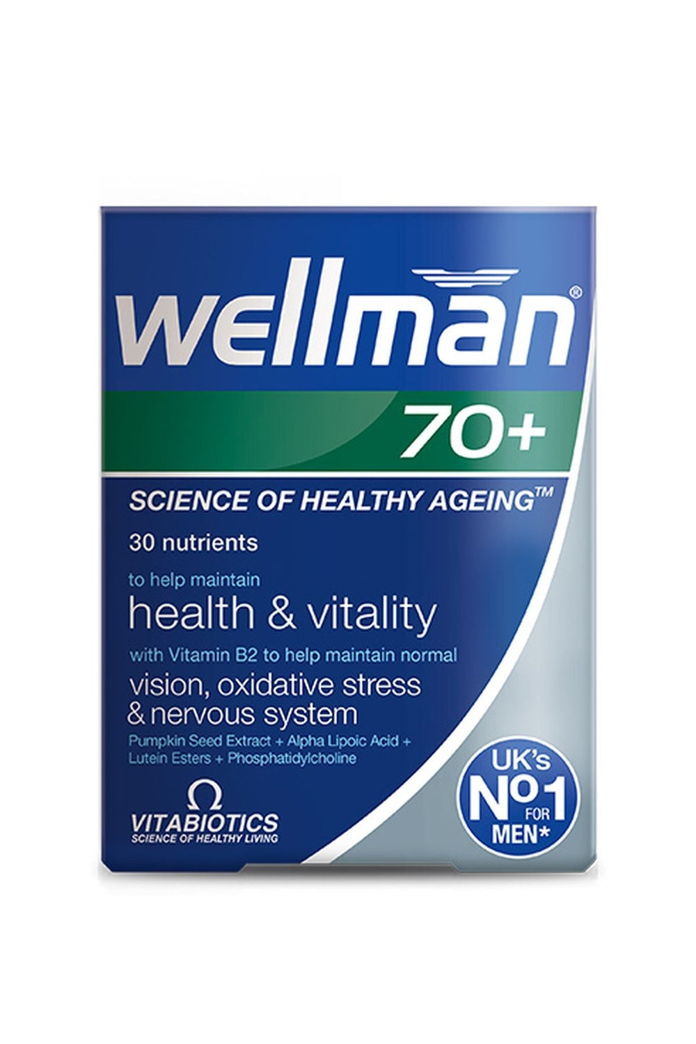 Vitabiotics Wellman 70+ 30 Tablet