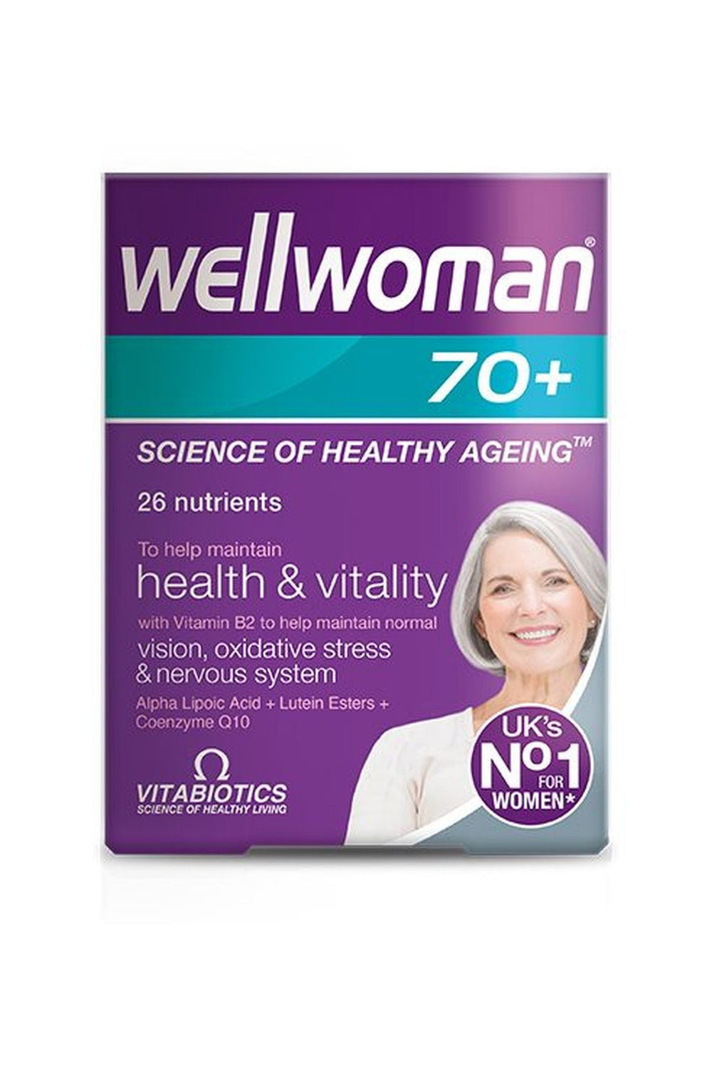 Vitabiotics Wellwoman 70+ 30 Tablet