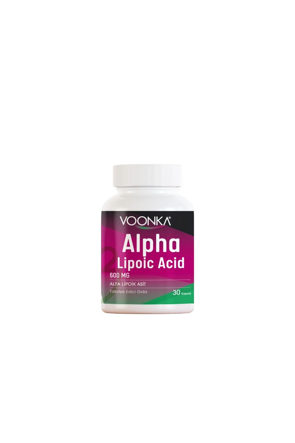 Voonka Alpha Lipoic Acid 600 mg 30 Kapsül