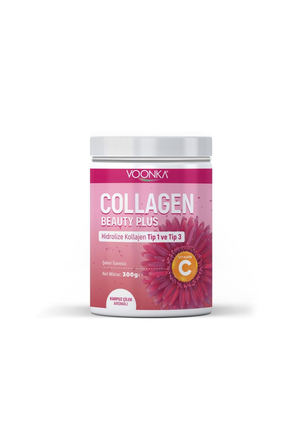 Voonka Collagen Beauty Plus Karpuz-Çilek Aromalı 300 g