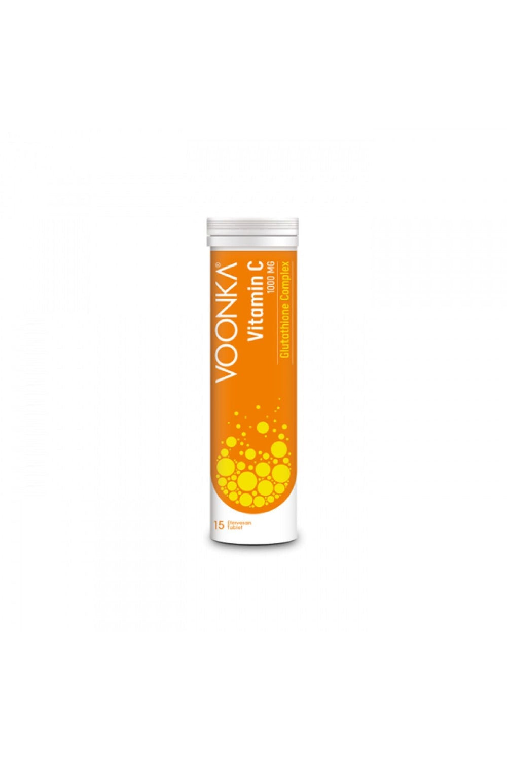 Voonka Vitamin C Glutathione Complex 1000 mg 15 Efervesan Tablet