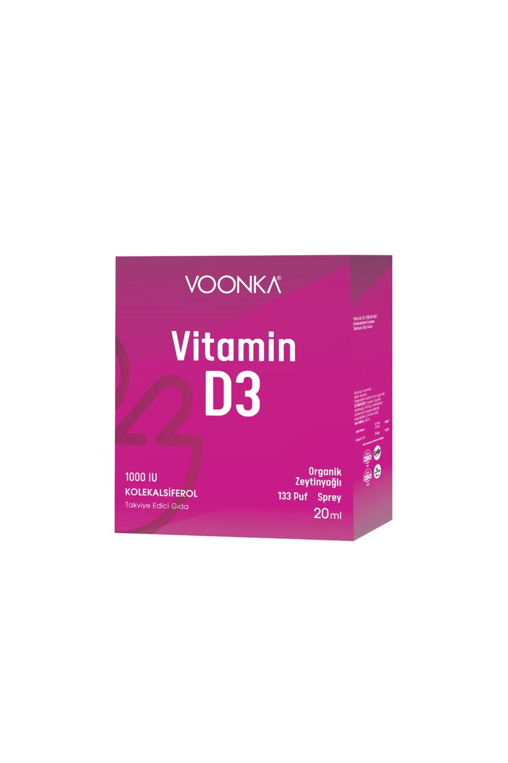 Voonka Vitamin D3 1000 IU 20 ml
