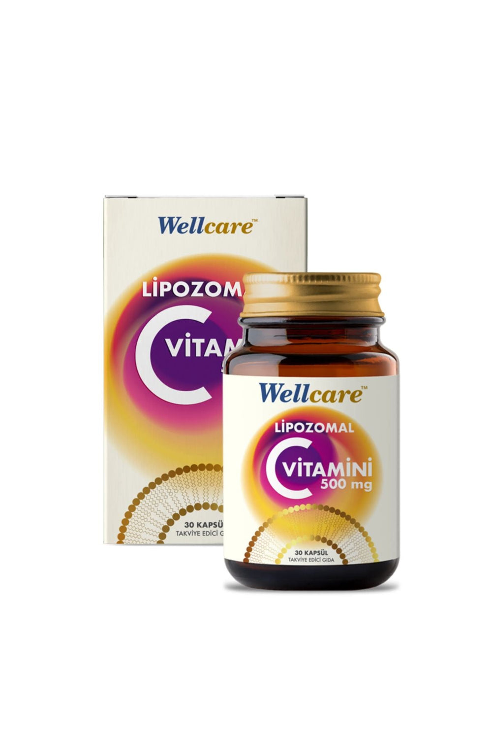 Wellcare Liposomal Vitamin C 500 mg 30 Kapsül