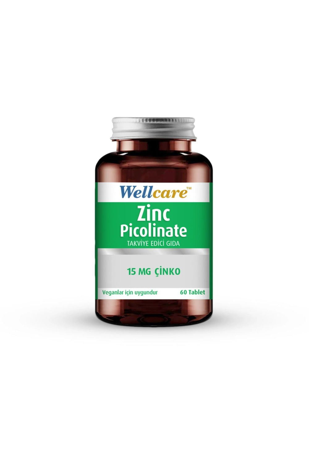 Wellcare Zinc Picolinate 15 mg 60 Tablet