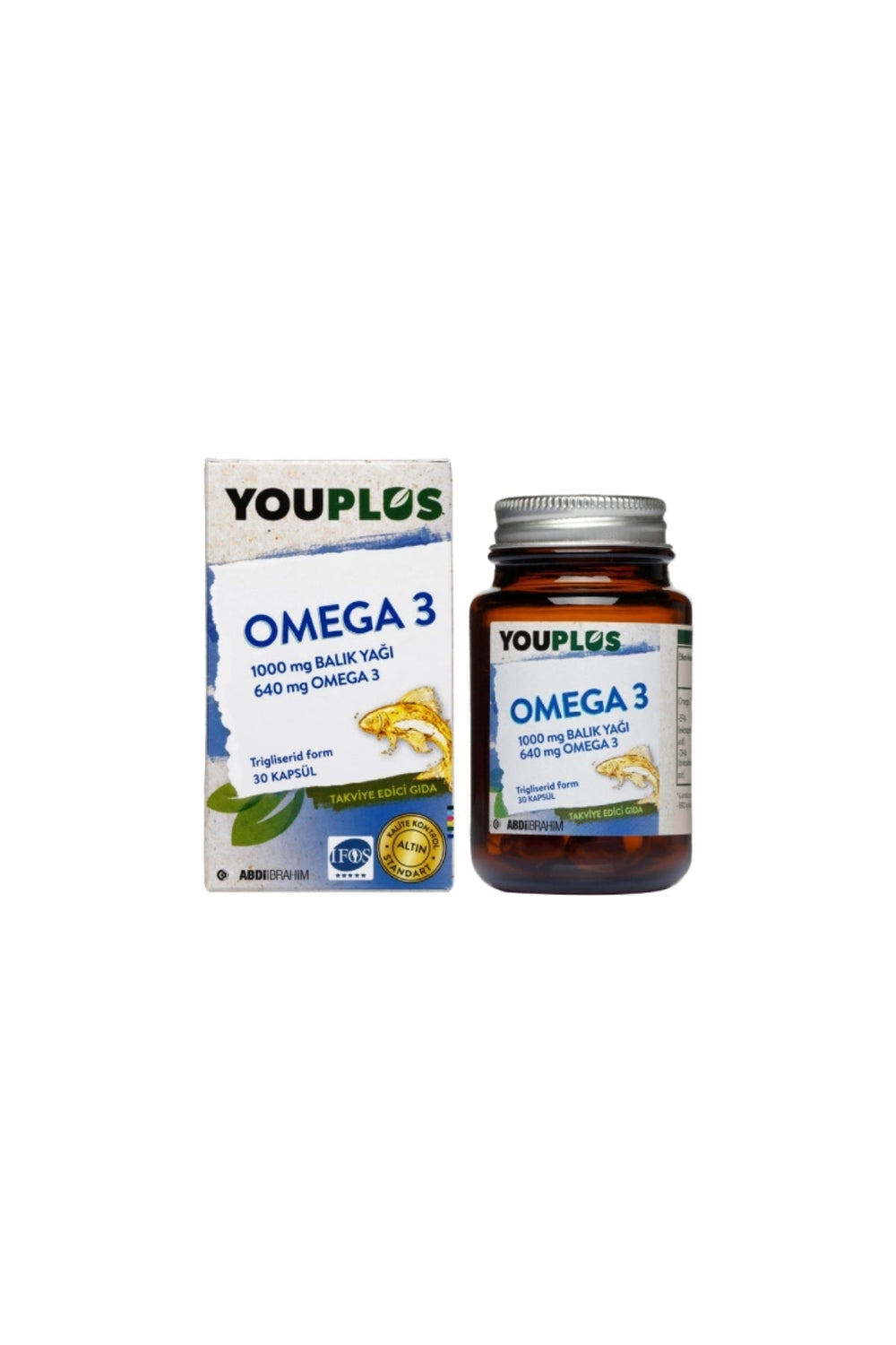 Youplus Omega-3 Balık Yağı 30 Kapsül