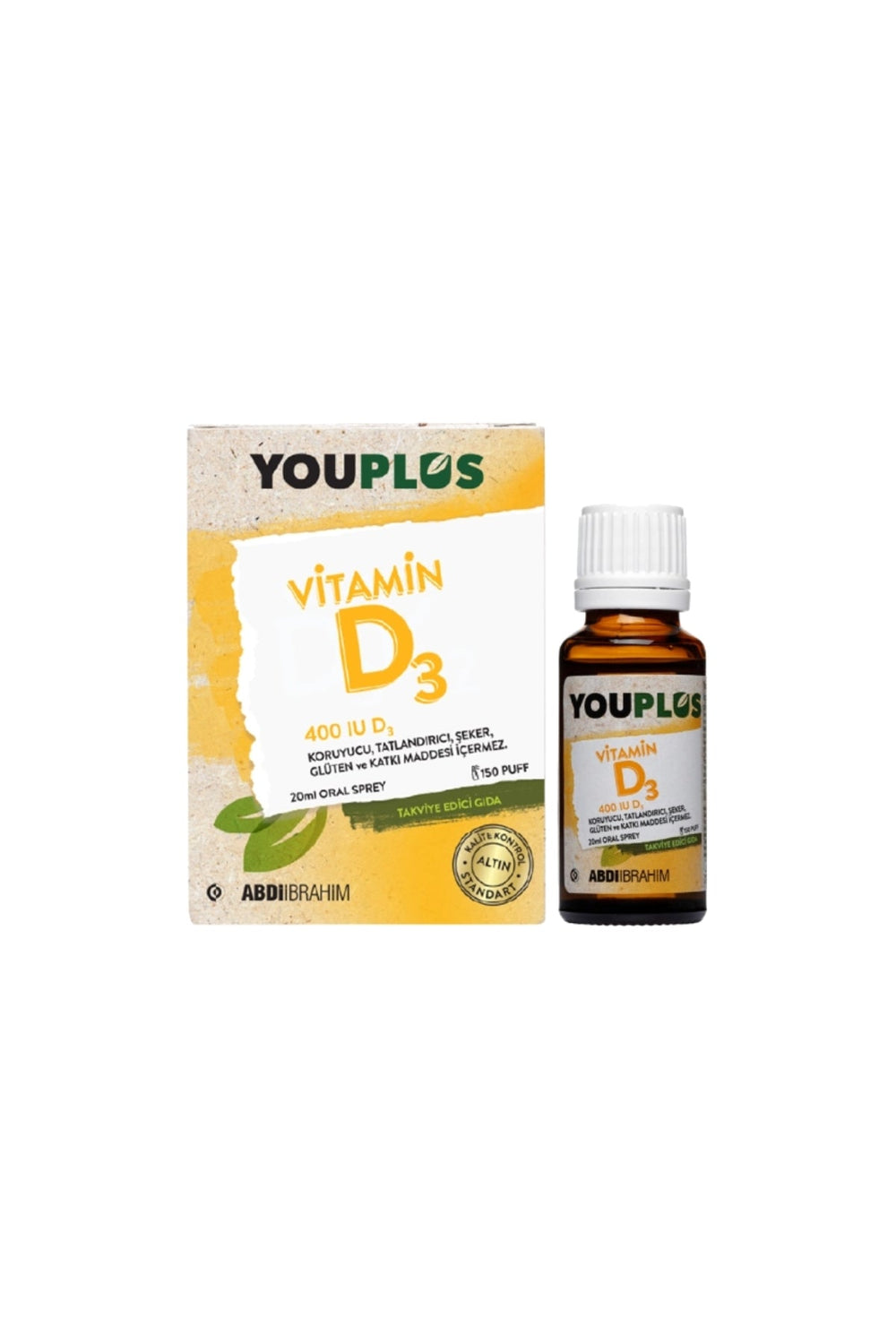 Youplus Vitamin D3 400 IU 20 ml