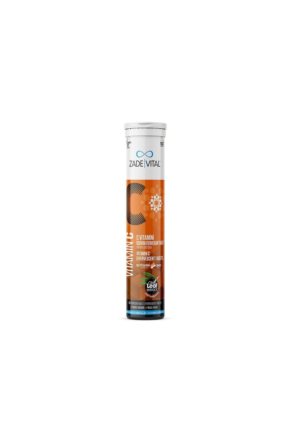 Zade Vital C Vitamini 20 Efervesan Tablet