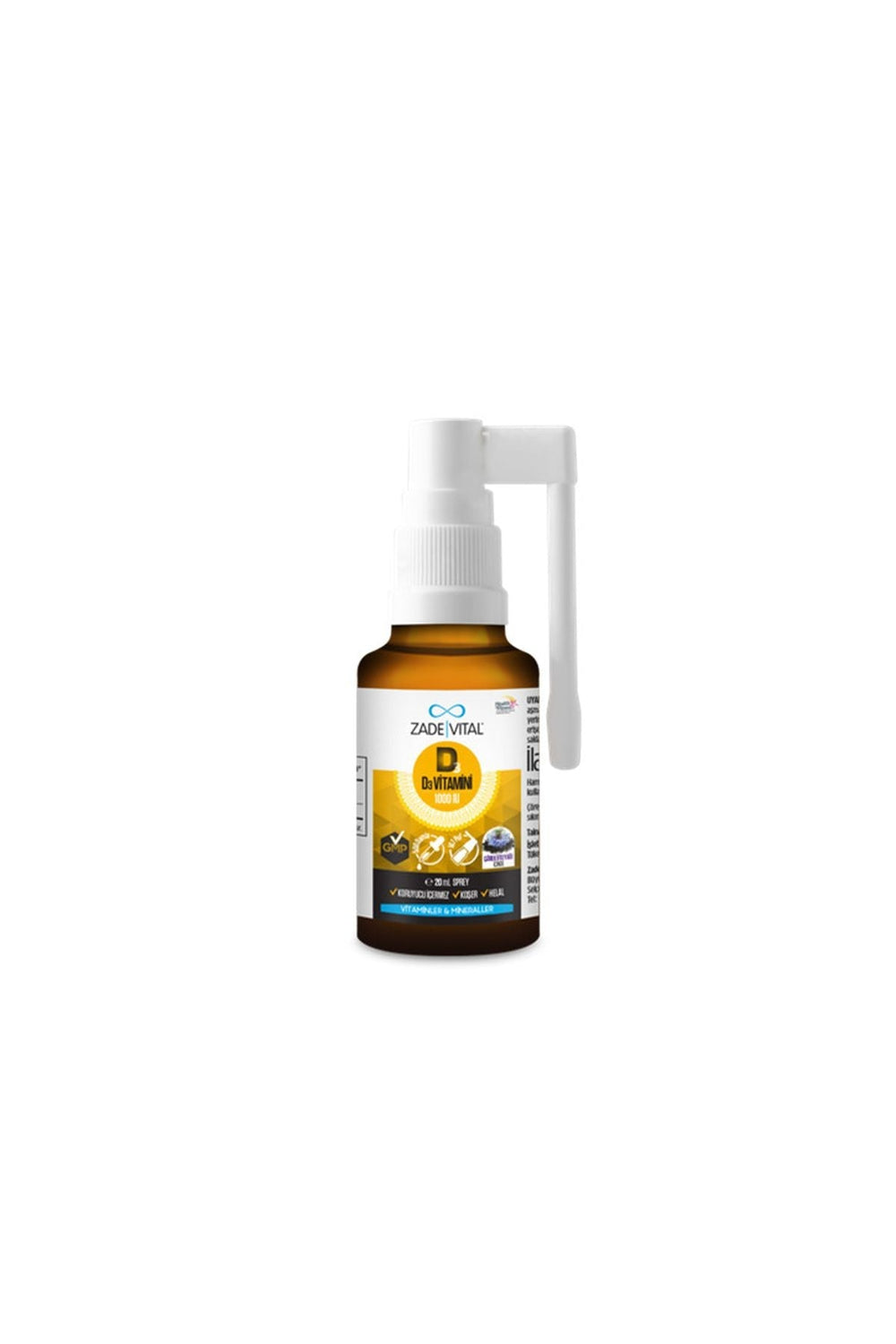Zade Vital D3 Vitamini ve Çörek Otu Yağı 20 ml