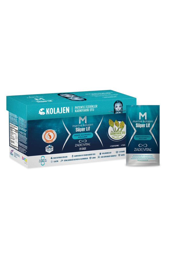 Zade Vital Marine Kolajen Süper Lif 28 Saşe