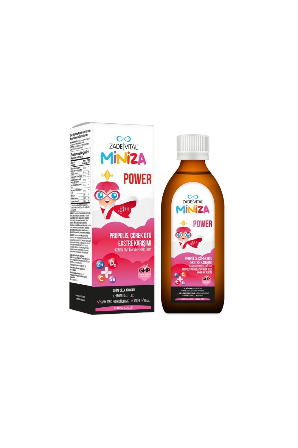 Zade Vital Miniza Power 150 ml