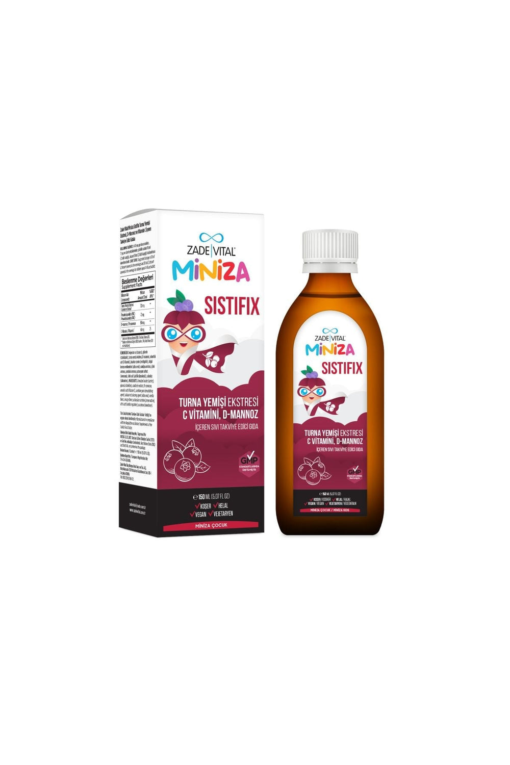 Zade Vital Miniza Sistifix 150 ml