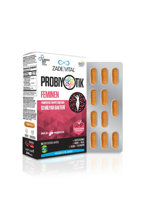 Zade Vital Probiyotik Feminen 30 Kapsül