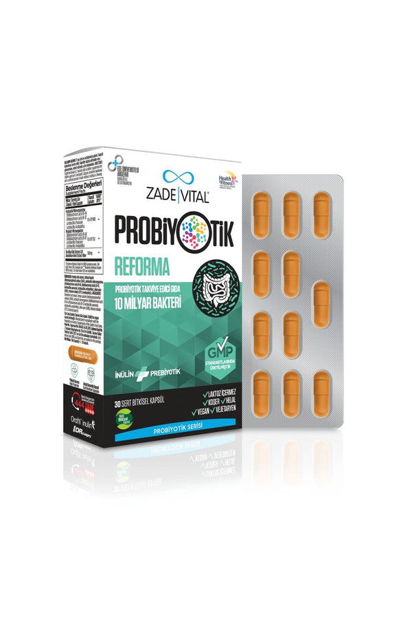 Zade Vital Probiyotik Reforma 30 Kapsül
