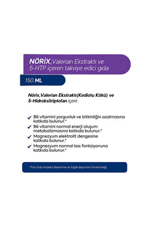 Dr.Henri Nörix Şurup 150 ml