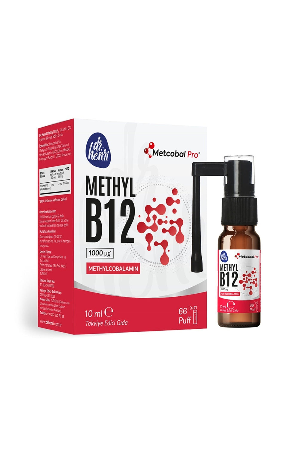 Dr.Henri Methyl B12 Vitamin 10 ml
