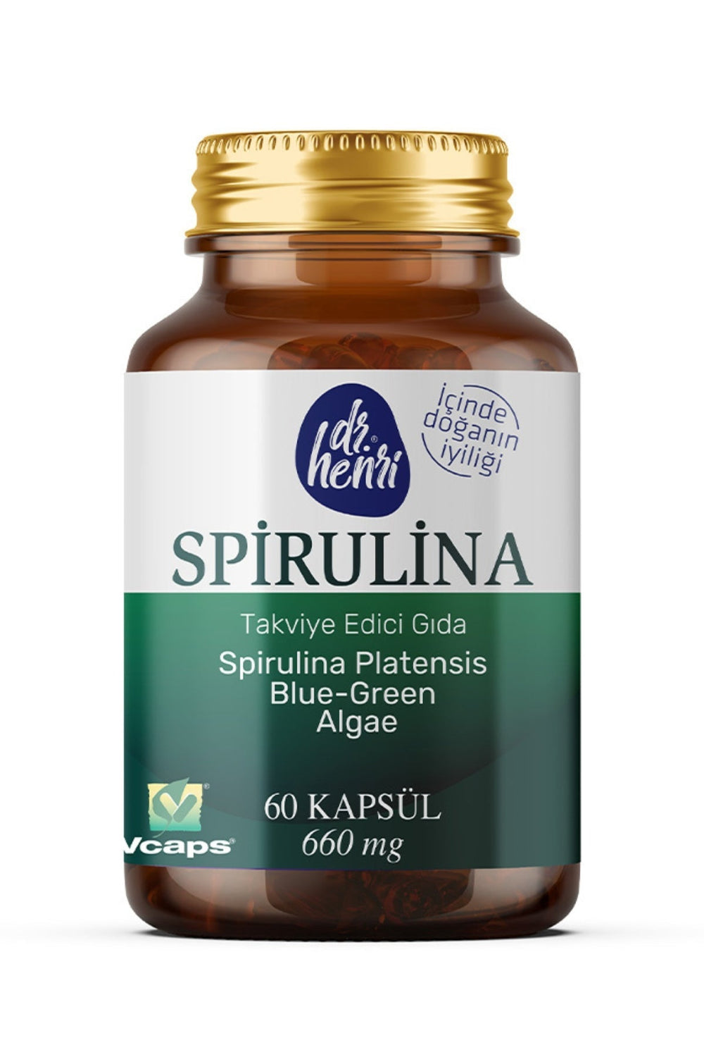 Dr.Henri Spirulina 60 Kapsül