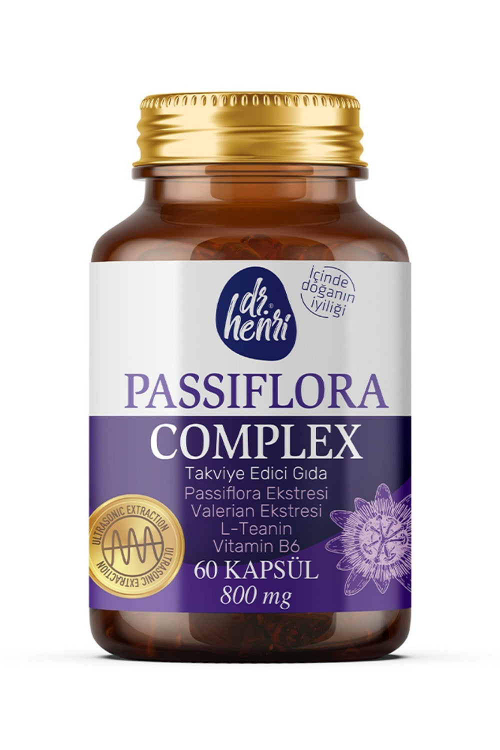 Dr.Henri Passiflora Complex 60 Kapsül