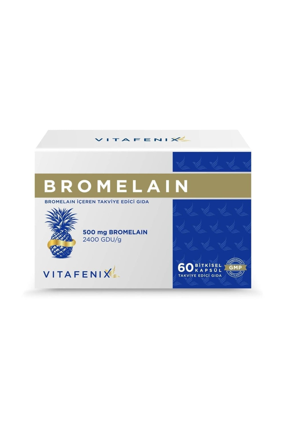 Vitafenix Bromelain 500 mg 60 Kapsül