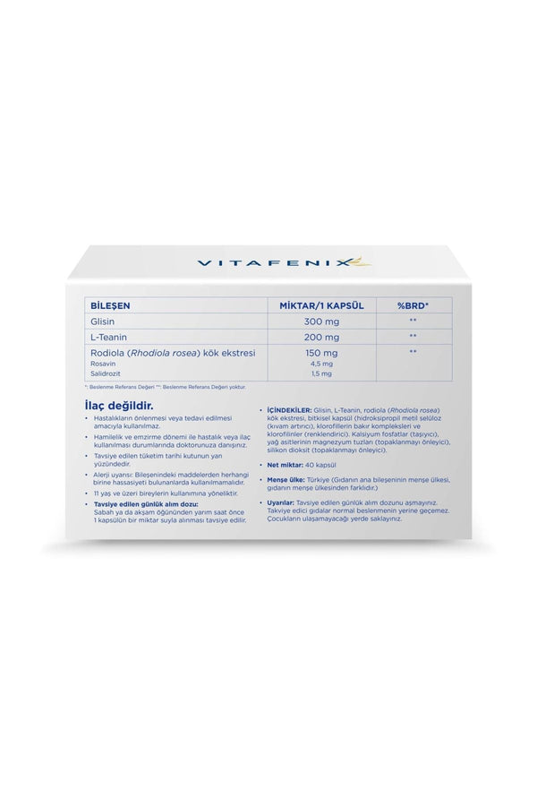 Vitafenix Rhodiolin 40 Kapsül