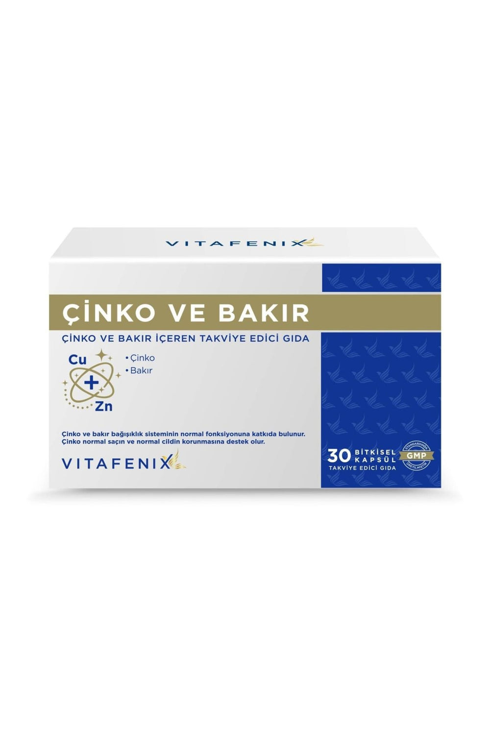 Vitafenix Çinko ve Bakır 30 Kapsül