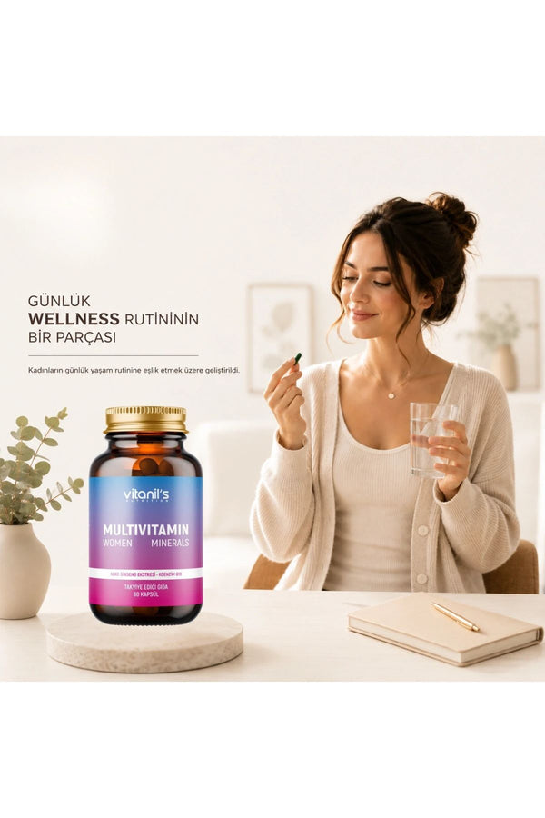 Vitanil's Multivitamin Women 60 Kapsül