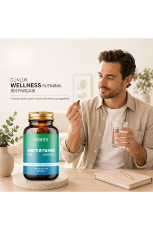 Vitanil's Multivitamin Men 60 Kapsül