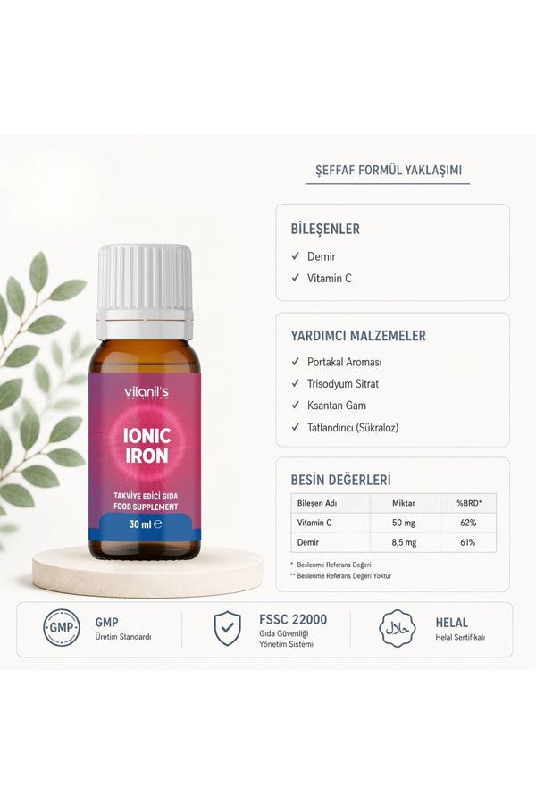 Vitanil's Demir Damlası 30 ml