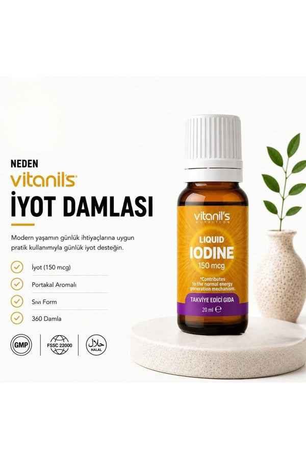 Vitanil's İyot Damlası 20 ml