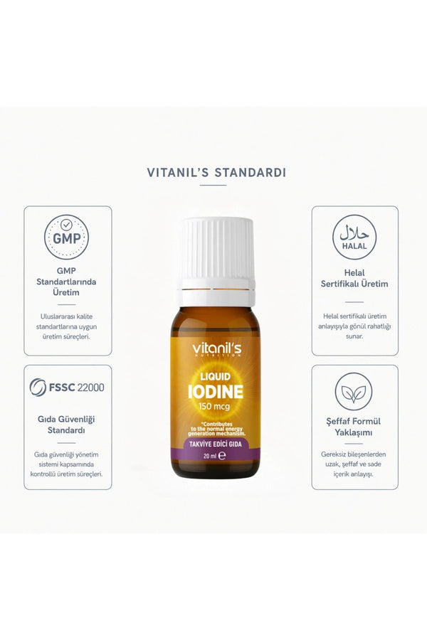 Vitanil's İyot Damlası 20 ml