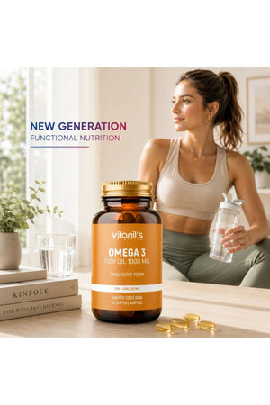Vitanil's Omega 3 Fish Oil 1000 mg 30 Soft Jel