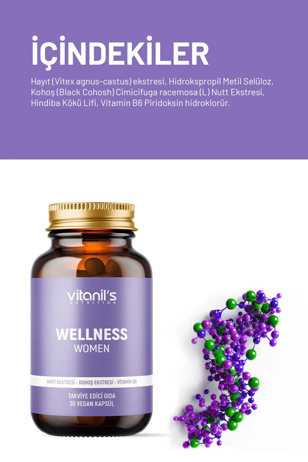Vitanil's Women Wellness 30 Kapsül