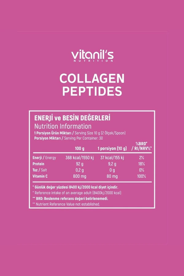 Vitanil's Collagen Peptides 300 g