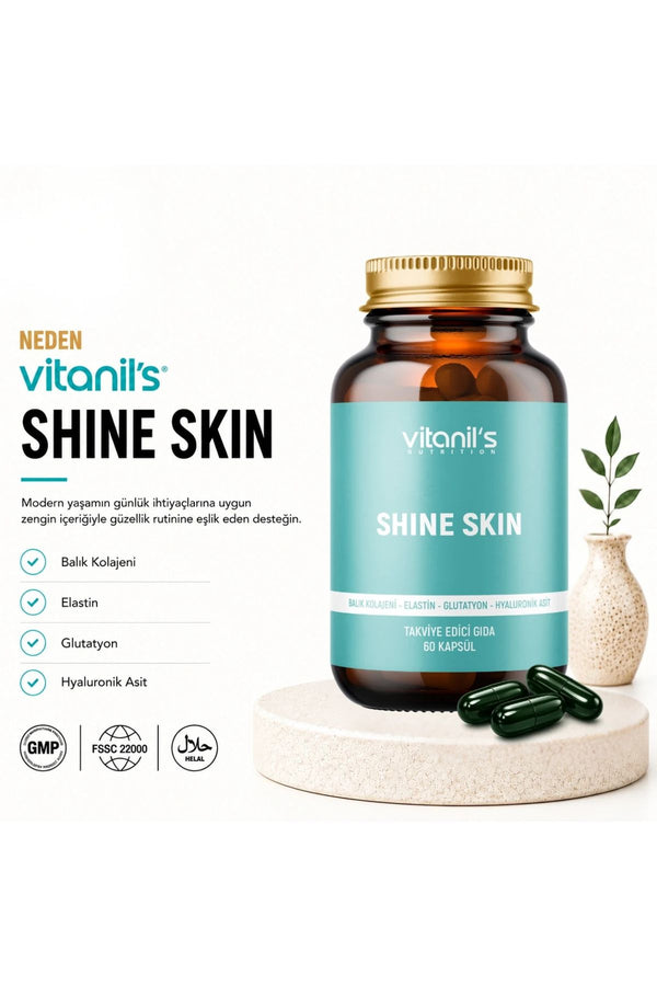 Vitanil's Shine Skin 60 Kapsül