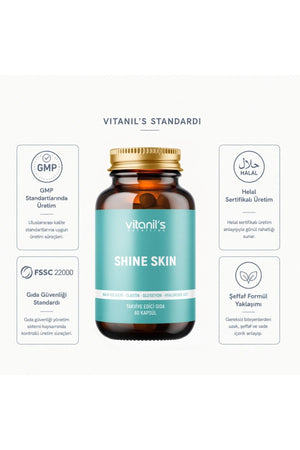 Vitanil's Shine Skin 60 Kapsül