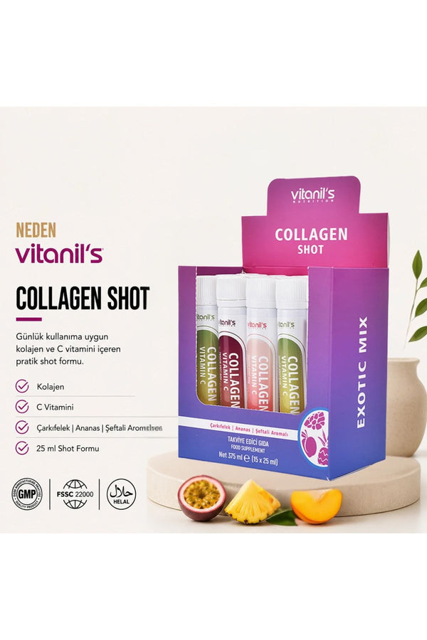 Vitanil's Collagen Exotic Mix 15 Şişe